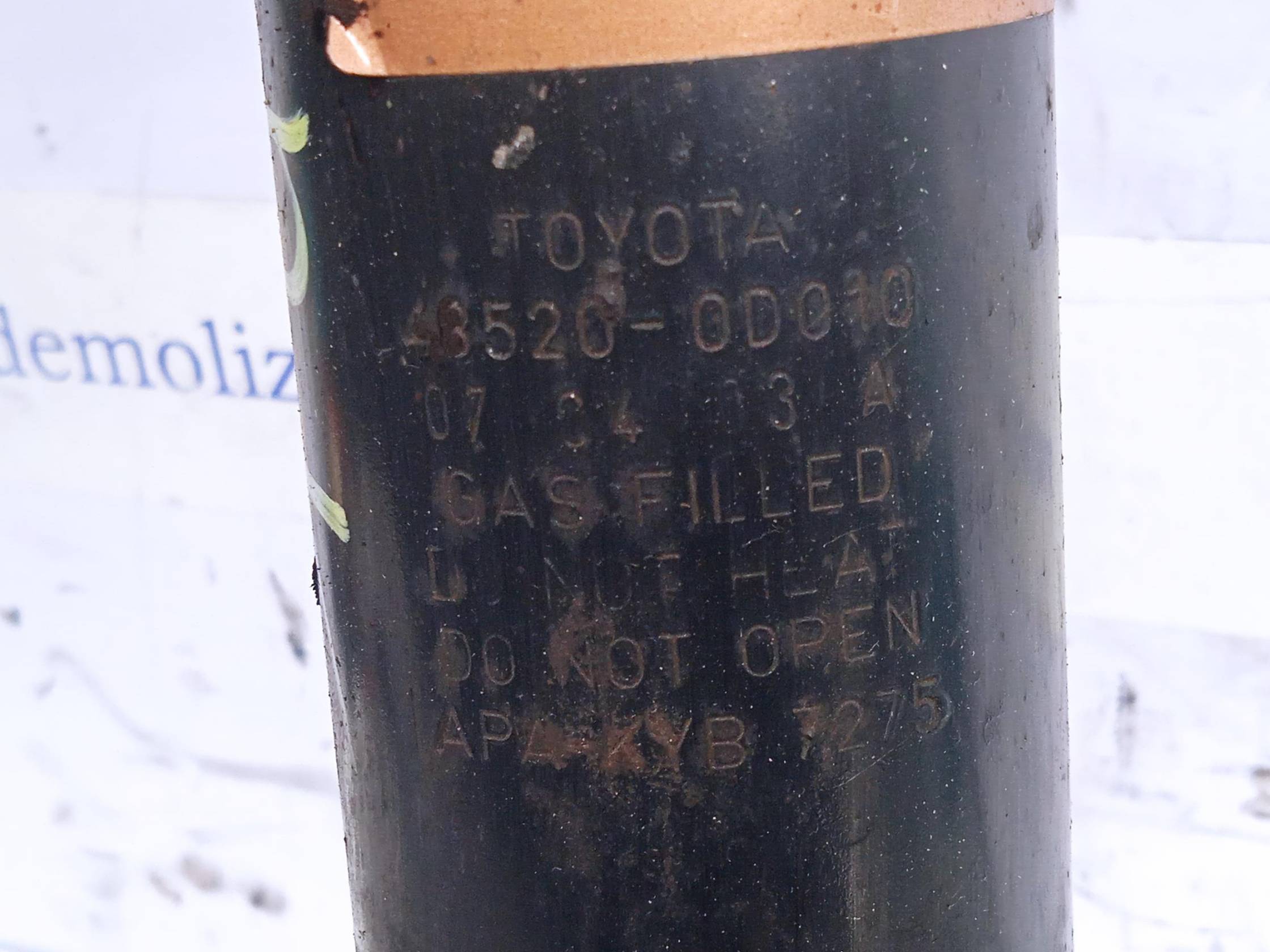 Ammortizzatore ant. dx.